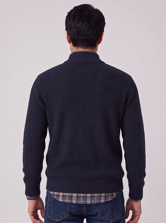 Arden Cashmere-Blend Quarter-Zip