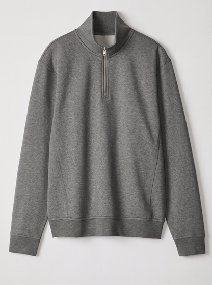 Alessio Cotton Quarter-Zip Sweater