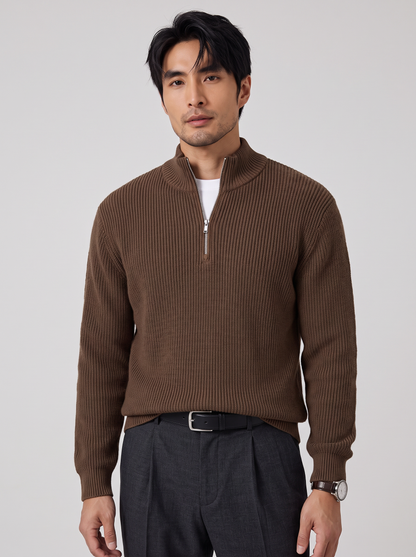 Arden Cashmere-Blend Quarter-Zip