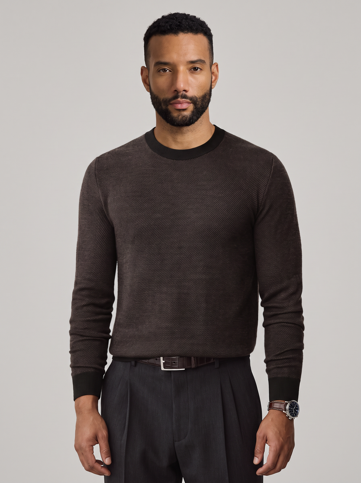Pull en laine mérinos Heritage