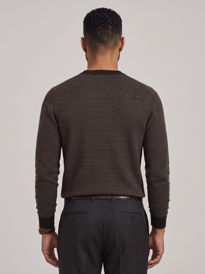 Pull en laine mérinos Heritage