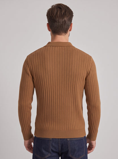 Adrian Knit Polo Sweater
