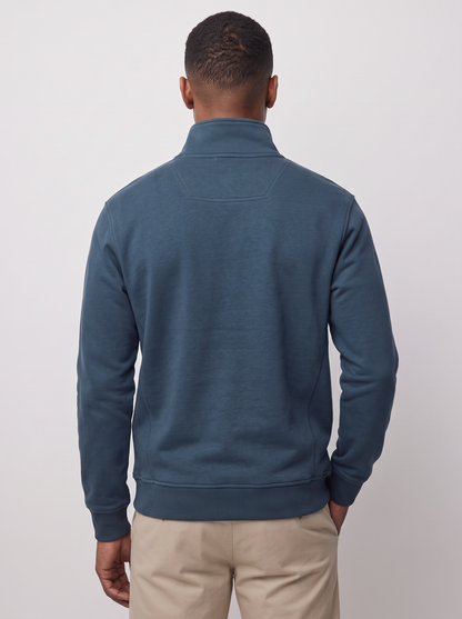 Alessio Cotton Quarter-Zip Sweater