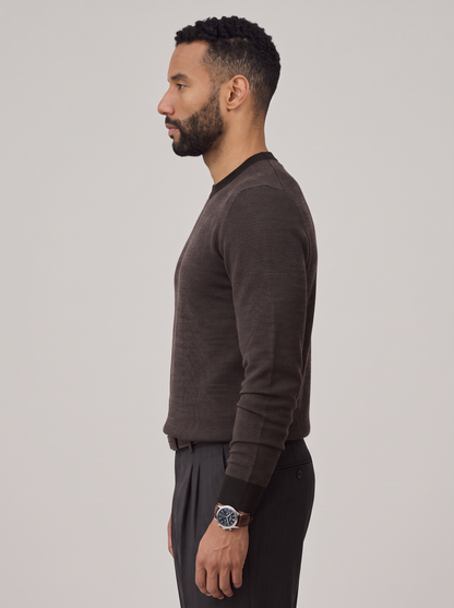 Pull en laine mérinos Heritage