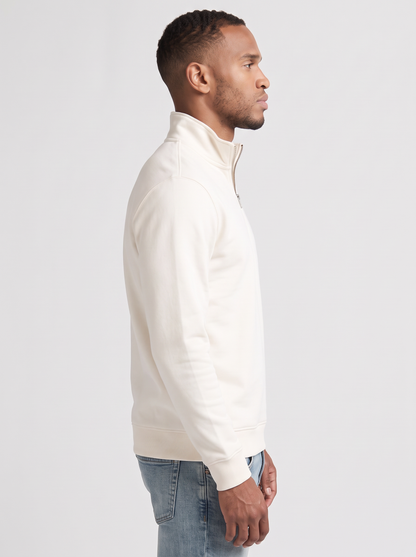 Alessio Cotton Quarter-Zip Sweater