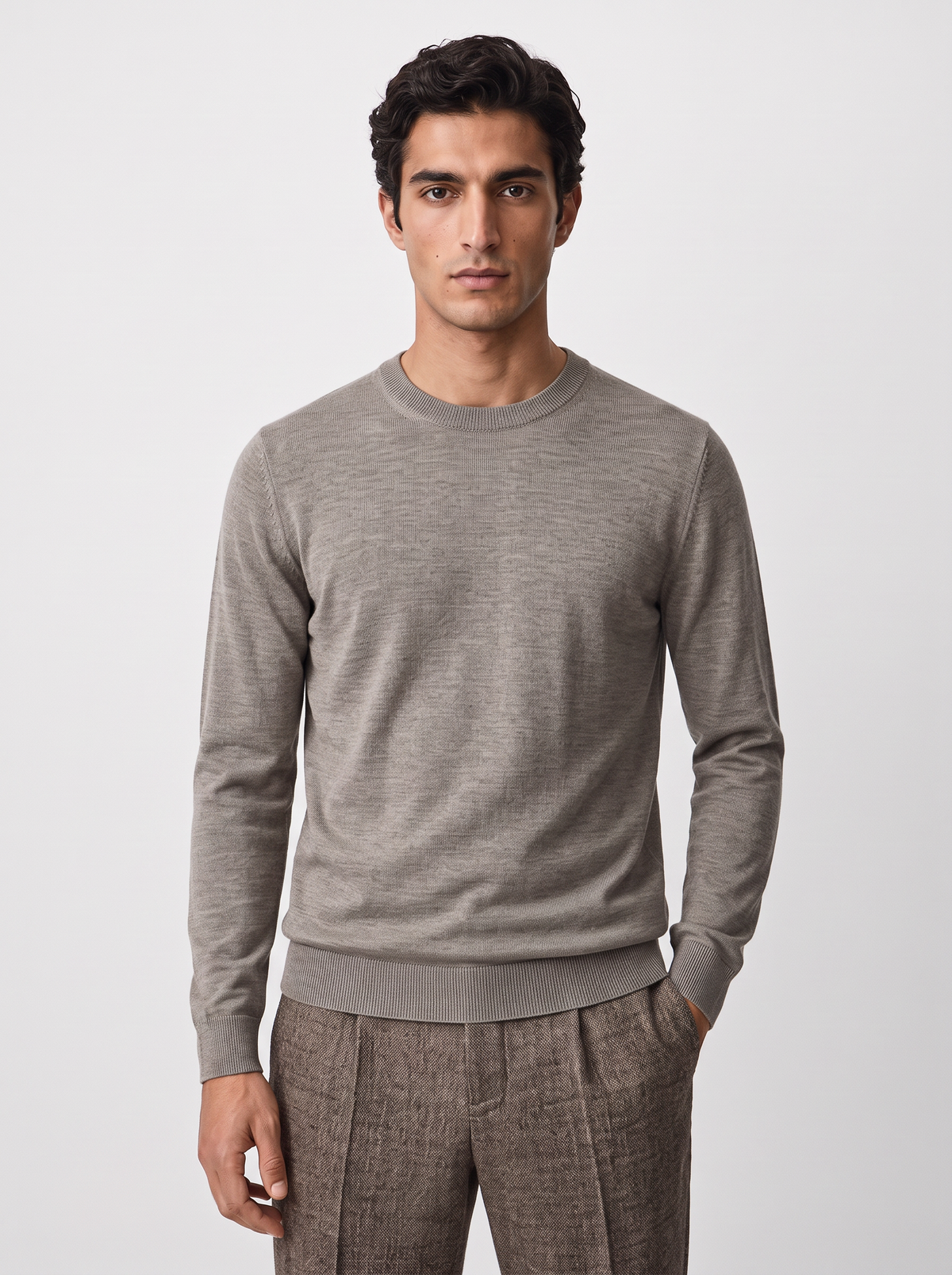 Merino Classic Crewneck Sweater