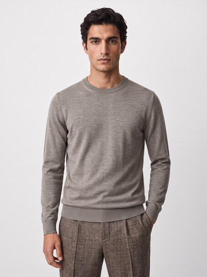 Merino Classic Crewneck Sweater