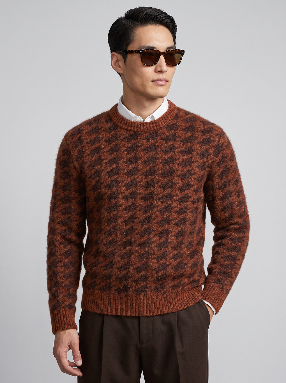 Bruno Textured Knit Sweater