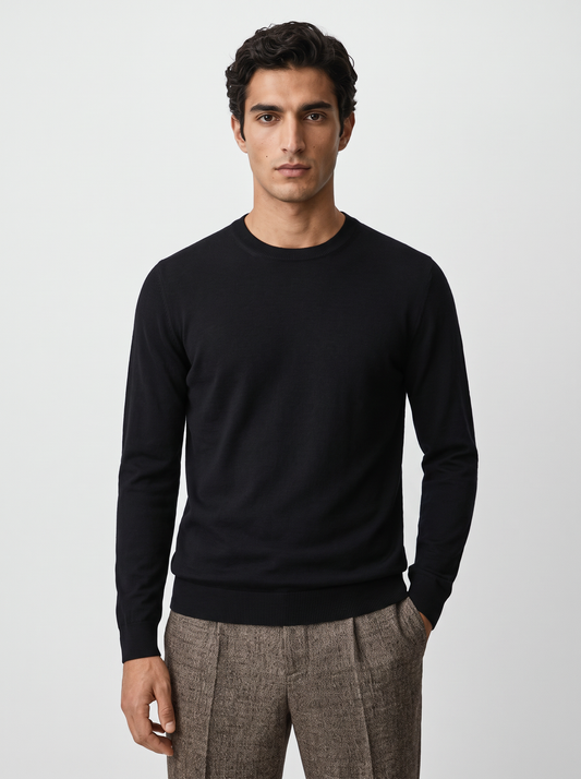 Merino Classic Crewneck Sweater